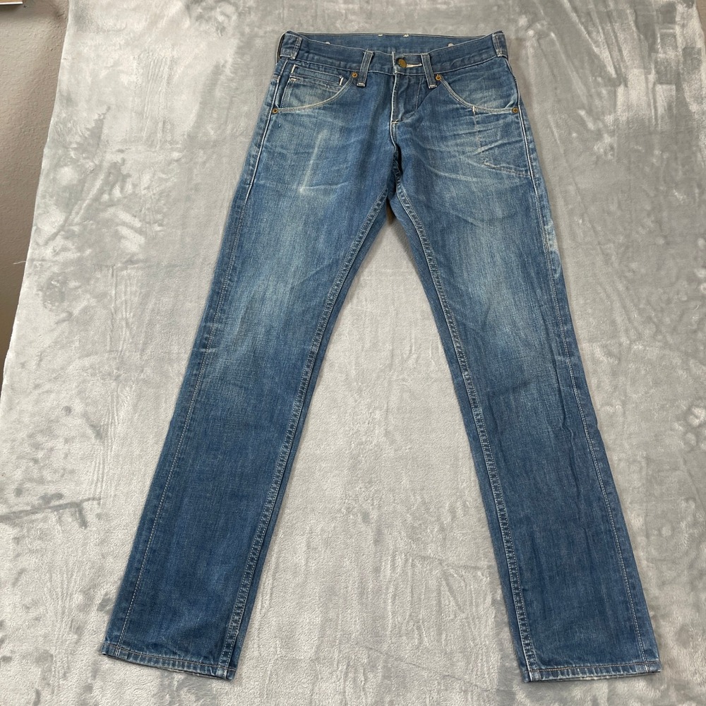Levis 511 Skinny Jeans Mens 29x32 Blue Medium Wash Multi Pocket Cinch Back